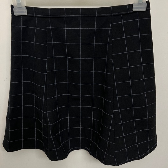 American Apparel Grid Circle Skirt (xs) - Picture 1 of 4